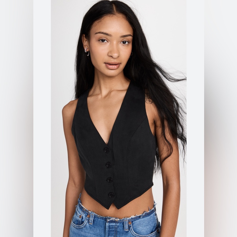 NWT Reformation Devin Twill Vest